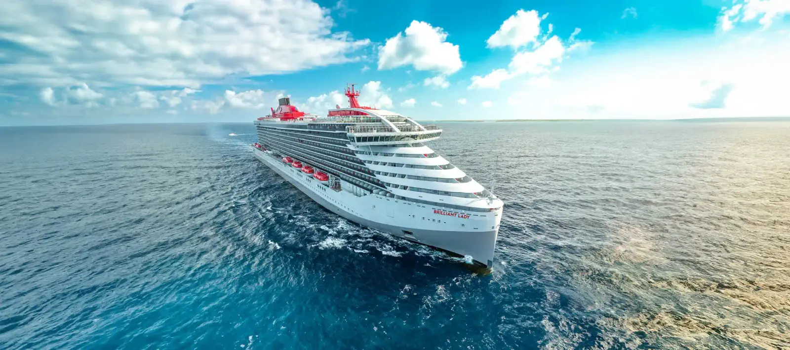 Brilliant Lady, el barco más nuevo de Virgin Voyages